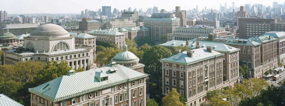 Columbia from the air