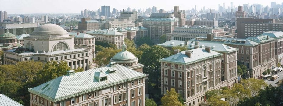 Columbia from the air